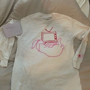 Harry Styles White Graphic Tee